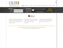 Tablet Screenshot of colenindustrial.com.br